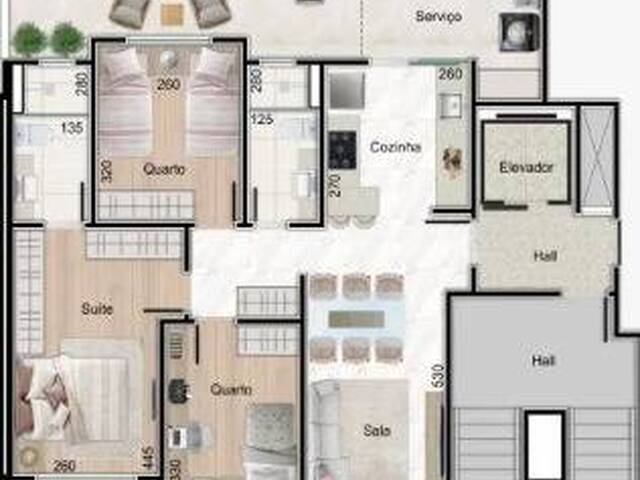 #3033 - Apartamento para Venda em Belo Horizonte - MG