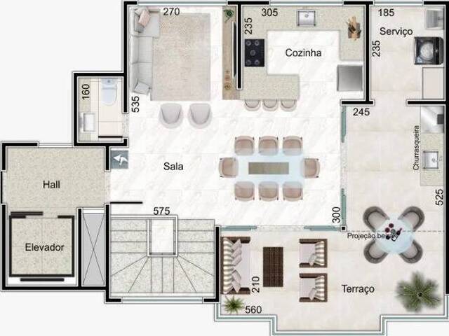 #3035 - Cobertura para Venda em Belo Horizonte - MG