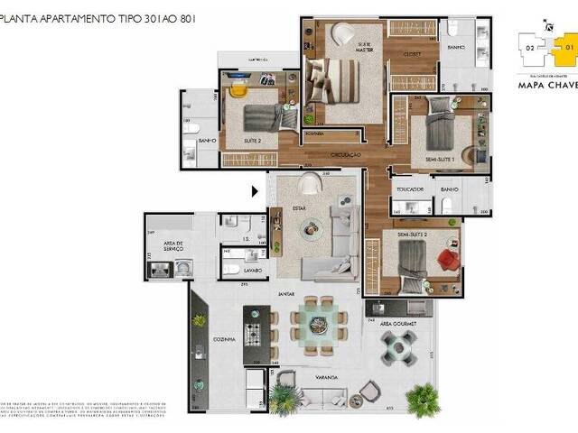#3124 - Apartamento para Venda em Belo Horizonte - MG